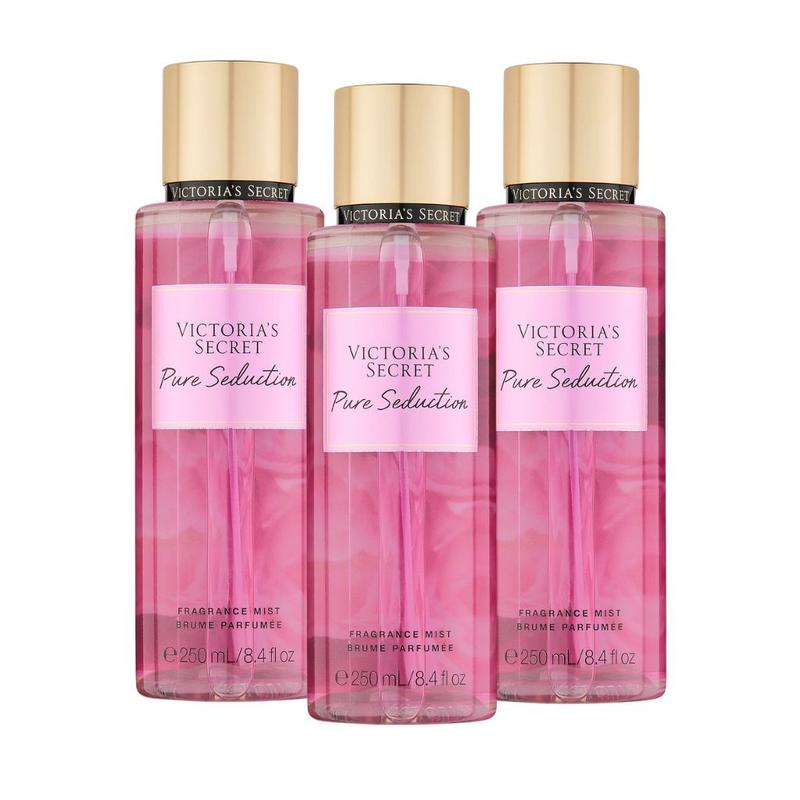 Kit 3 Body Mist Victoria Secret Essências Tradicional 250ml